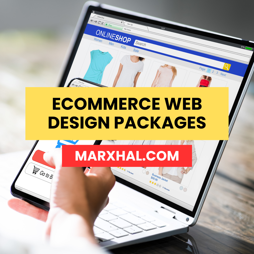 New Ecommerce web design packages